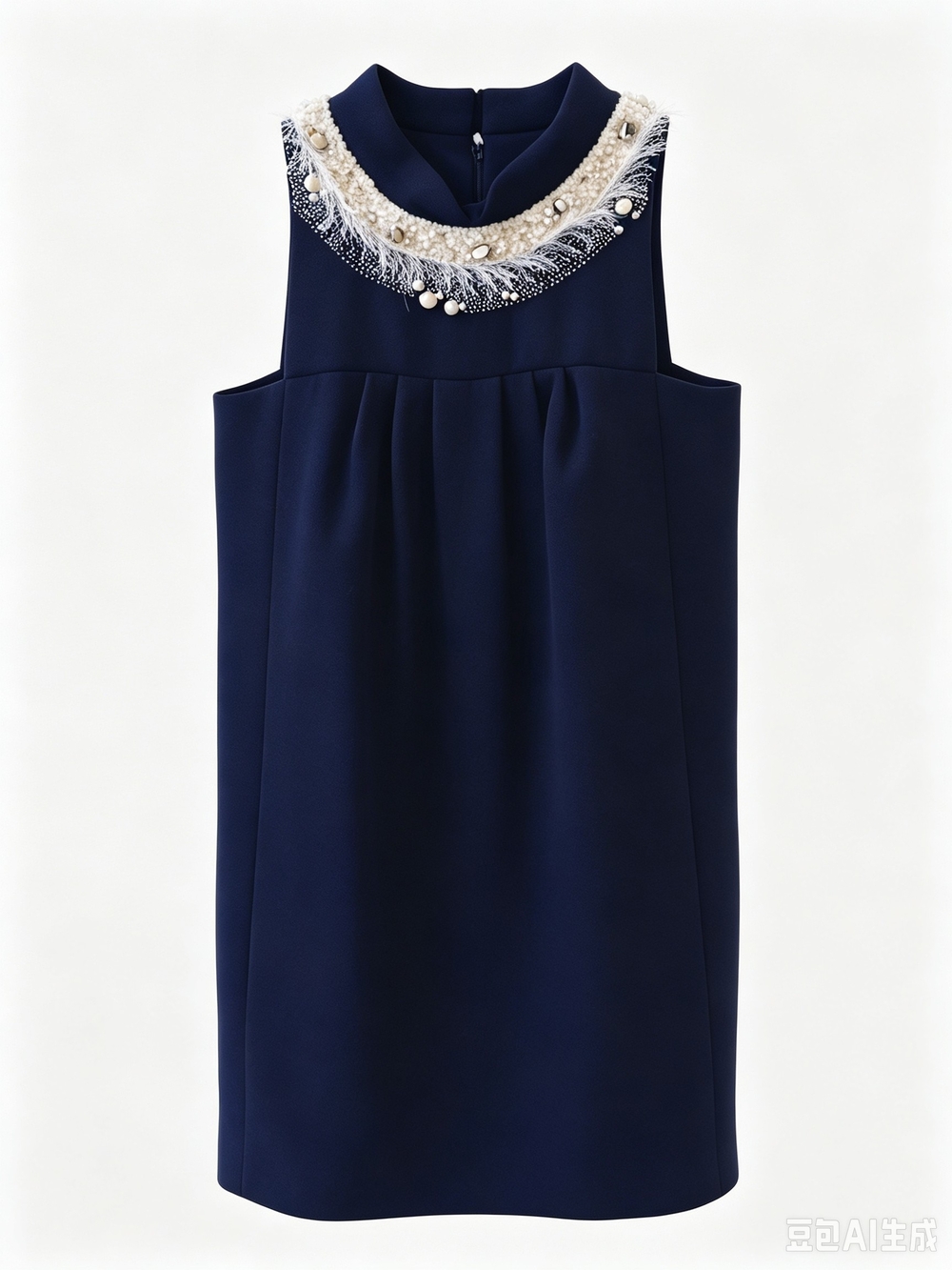 Matthew Williamson black sleeveless midi dress